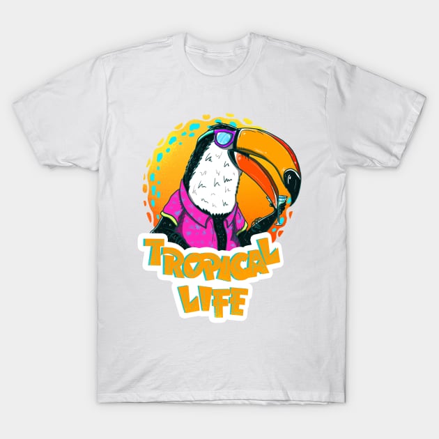 Toucan 2.0 T-Shirt by Chandscartoons